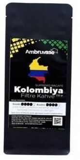 Ambruvase Kolombiya Supremo Racefe Filtre Kahve 1 kg Kahve kullananlar yorumlar